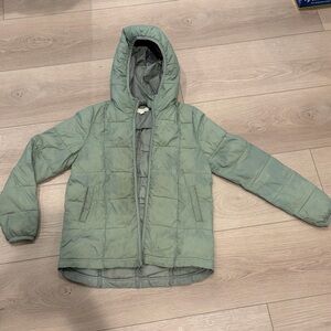 Tucker + Tate Packable Green Puffer Jacket with PrimaLoft Insulation 10/12